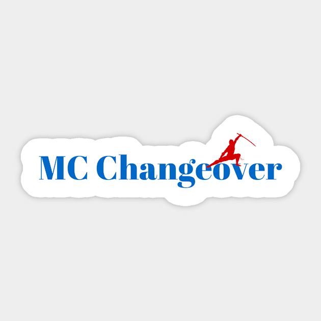 Master MC Changeover Ninja Sticker by ArtDesignDE